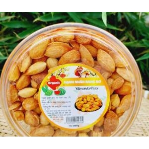 Hạnh nhân rang bơ hộp tròn 500g